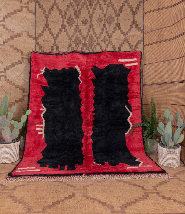 Order by Size: Moroccan Mrit Rug (Fouzia)