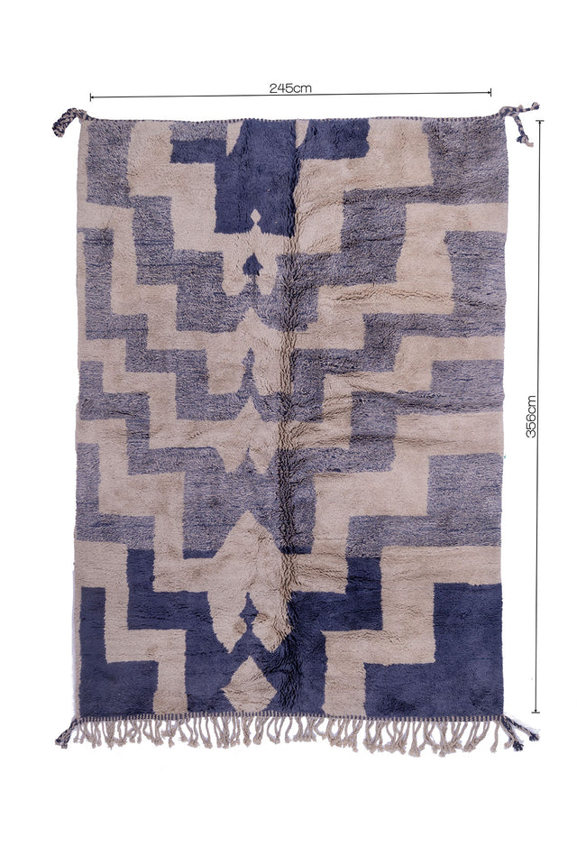 Order by Size: Moroccan Hand-Knotted Mrit Rug (Aedjou)