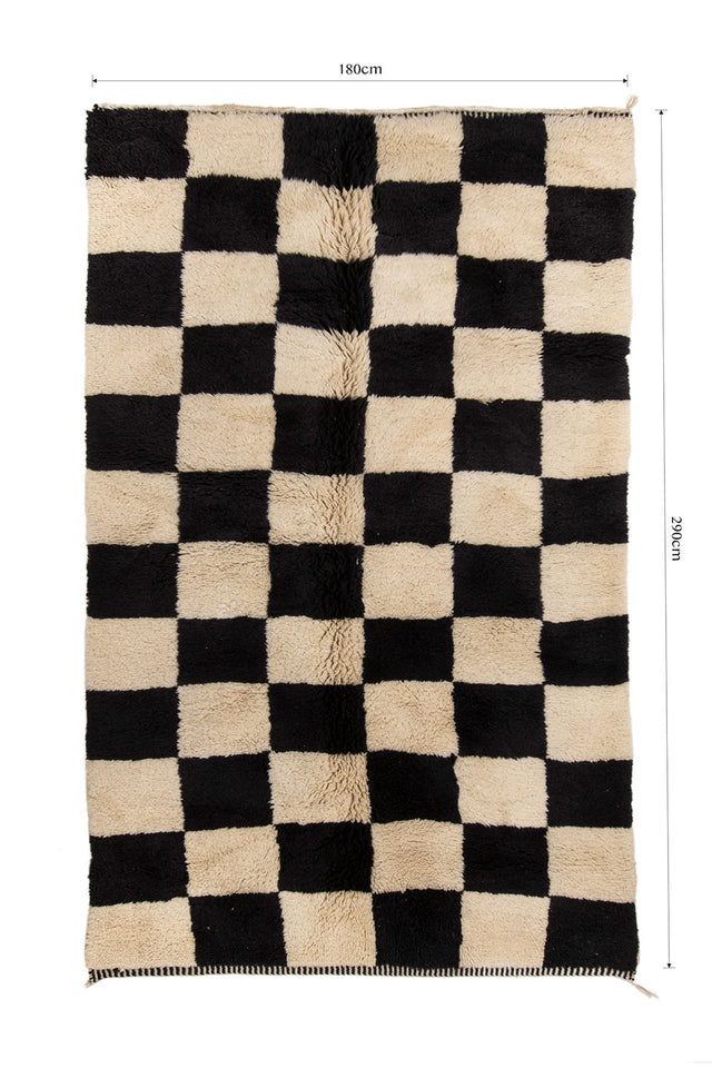 Order by Size: Moroccan Mrit Rug (Samiha)