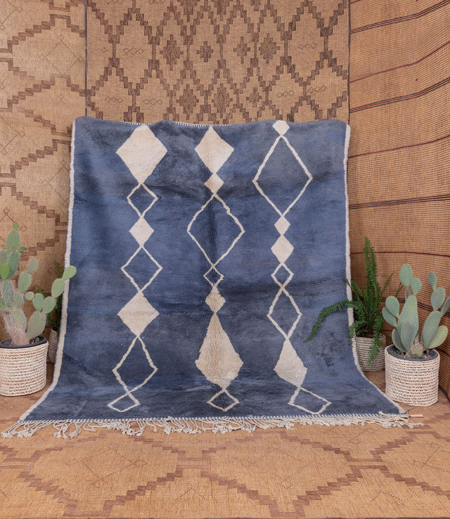 Order by Size: Moroccan Mrit Rug (Nawal)