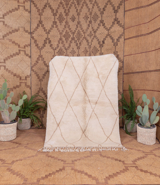 Order by Size: Moroccan Hand-Knotted Mrit Rug (Ihssane)
