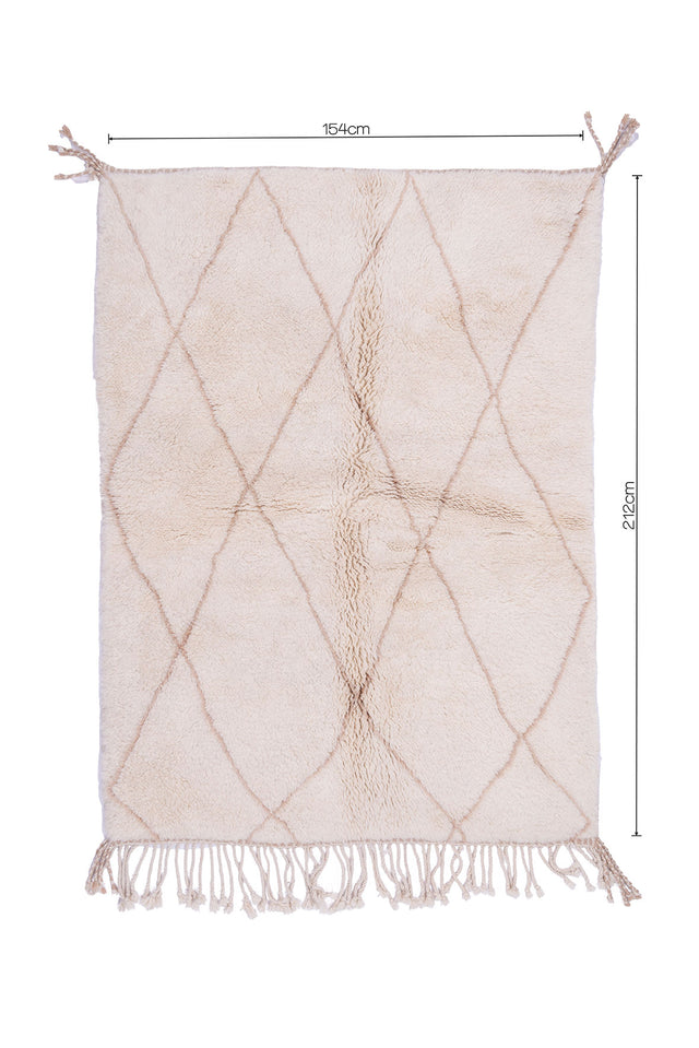 Order by Size: Moroccan Hand-Knotted Mrit Rug (Ihssane)