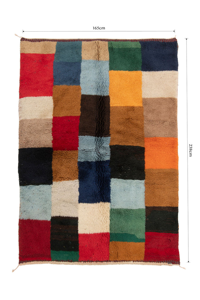 Order by Size: Moroccan Mrit Rug (Tadart)