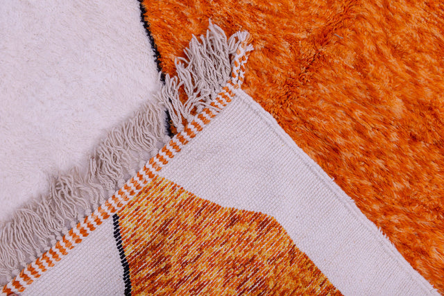 Order by Size: Moroccan Hand-Knotted Mrit Rug (Maram)