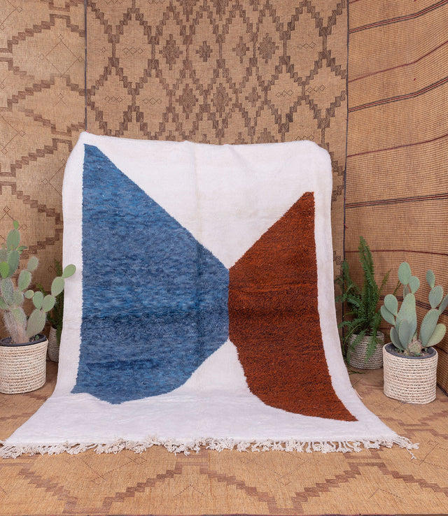 Order by Size: Moroccan Mrit Rug (Samira)
