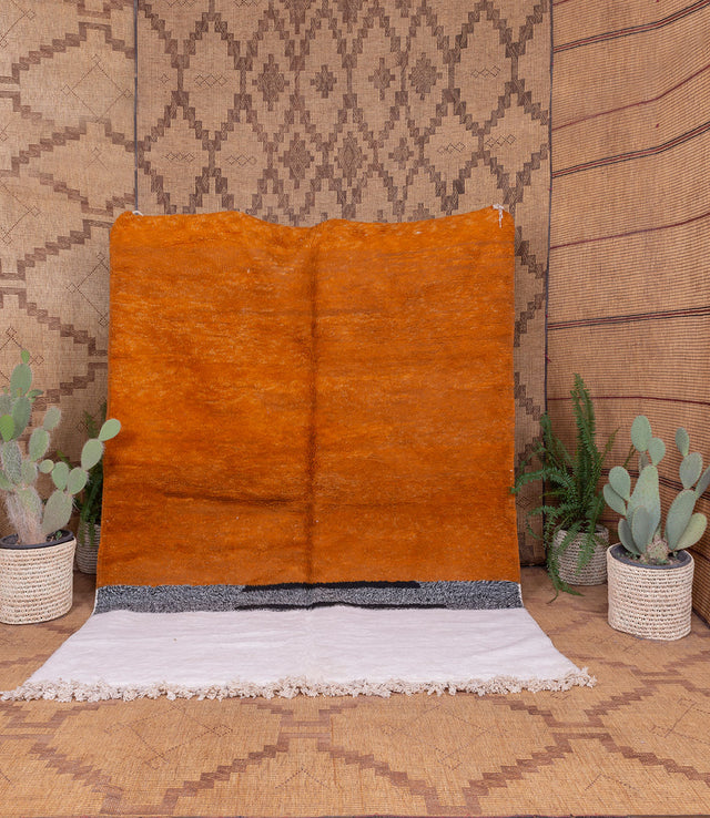 Order by Size: Moroccan Hand-Knotted Mrit Rug (Majda)