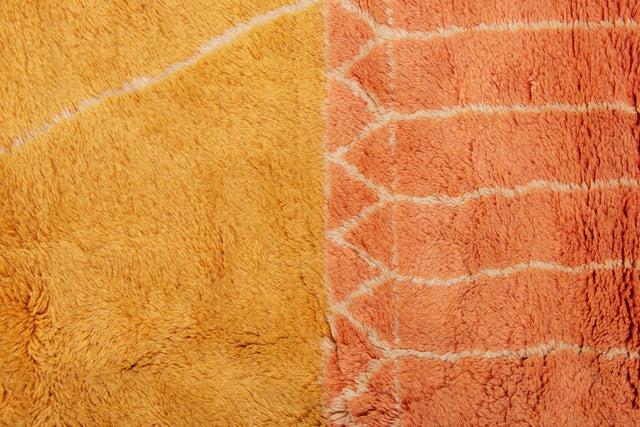 Order by Size: Moroccan Hand-Knotted Mrit Rug (Mounia)