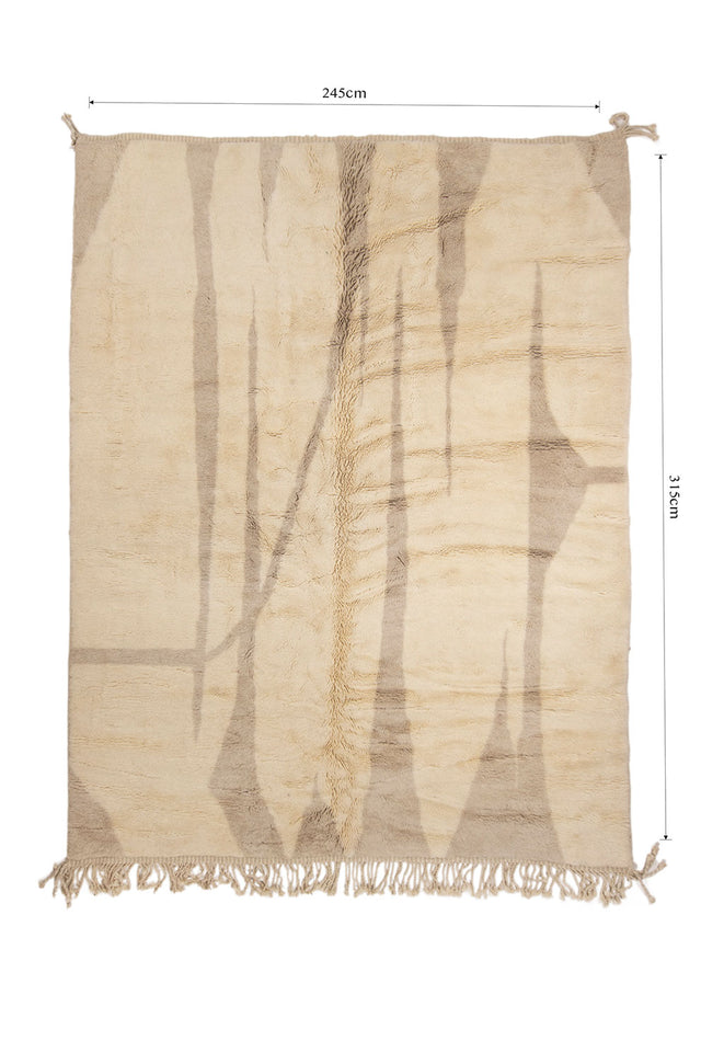 Order by Size: Moroccan Mrit Rug (Jamila)