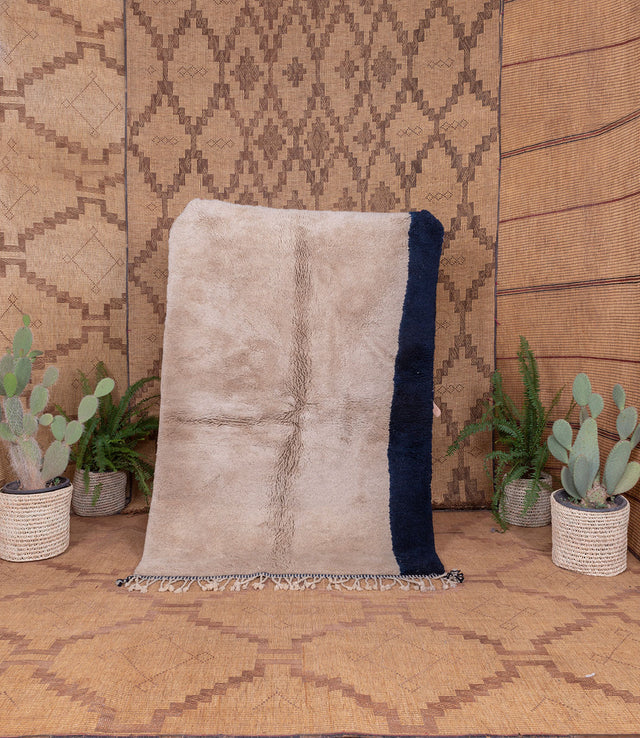 Order by Size: Moroccan Hand-Knotted Mrit Rug (Soumaya)