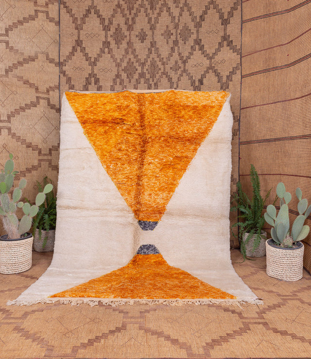 Order by Size: Moroccan Mrit Rug (Maya)