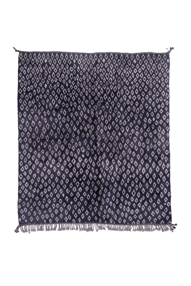 Order by Size: Moroccan Hand-Knotted Mrit Rug (Farida)