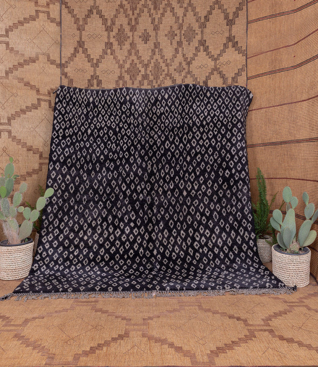 Order by Size: Moroccan Hand-Knotted Mrit Rug (Farida)