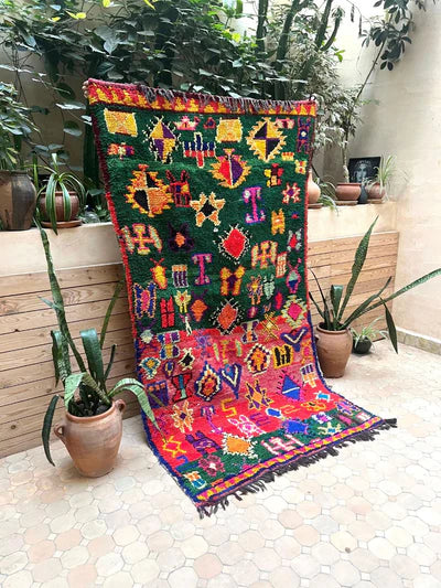 Moroccan Vintage Azilal Rug 230x120cm