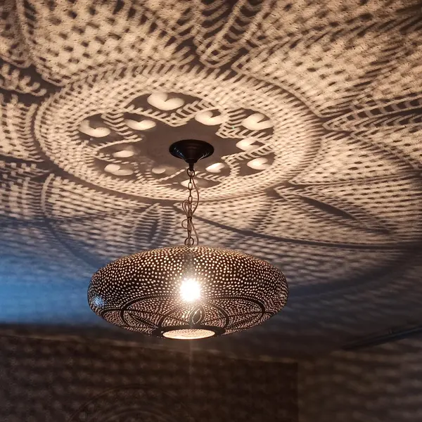 Order by Size : Moroccan handmade brass Ceiling pendant light ( Najwa )