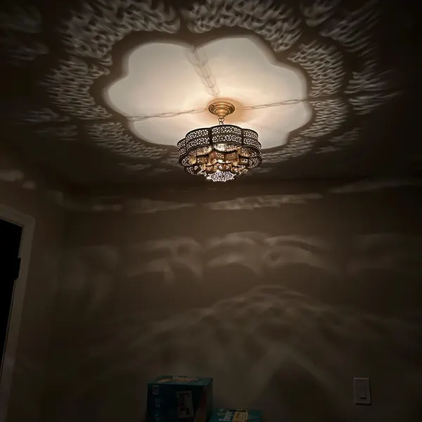 Order by Size : Moroccan Handmade Brass Ceiling Pendant Light (Ulfah)