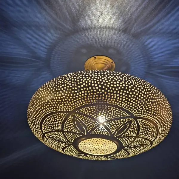 Order by Size : Moroccan handmade brass Ceiling pendant light ( Najwa )