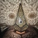 Moroccan Handmade Brass Table Lamp (Lana)