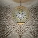Order by Size : Moroccan Handmade Brass Ceiling Pendant Light (Iqbal)