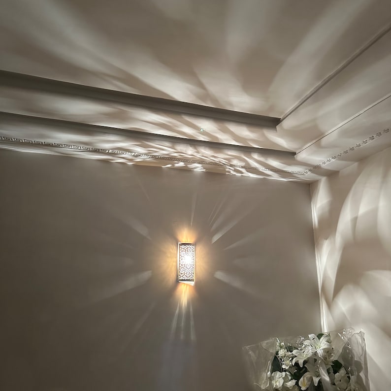 Order by Size : Moroccan handmade sconce brass wall light ( Noora )