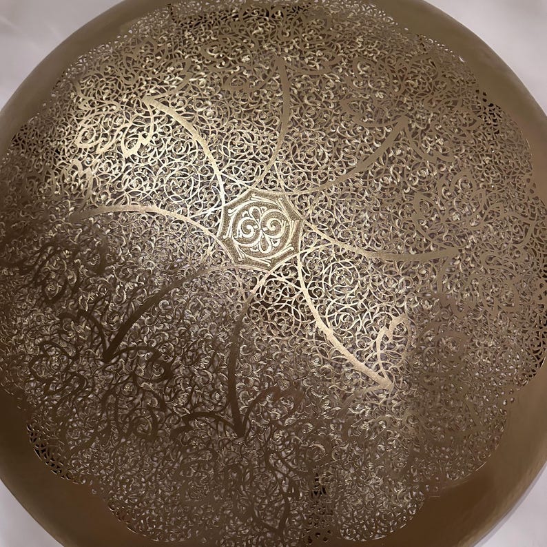 Order by Size : Moroccan handmade brass round wall light lamp ( Rabat)