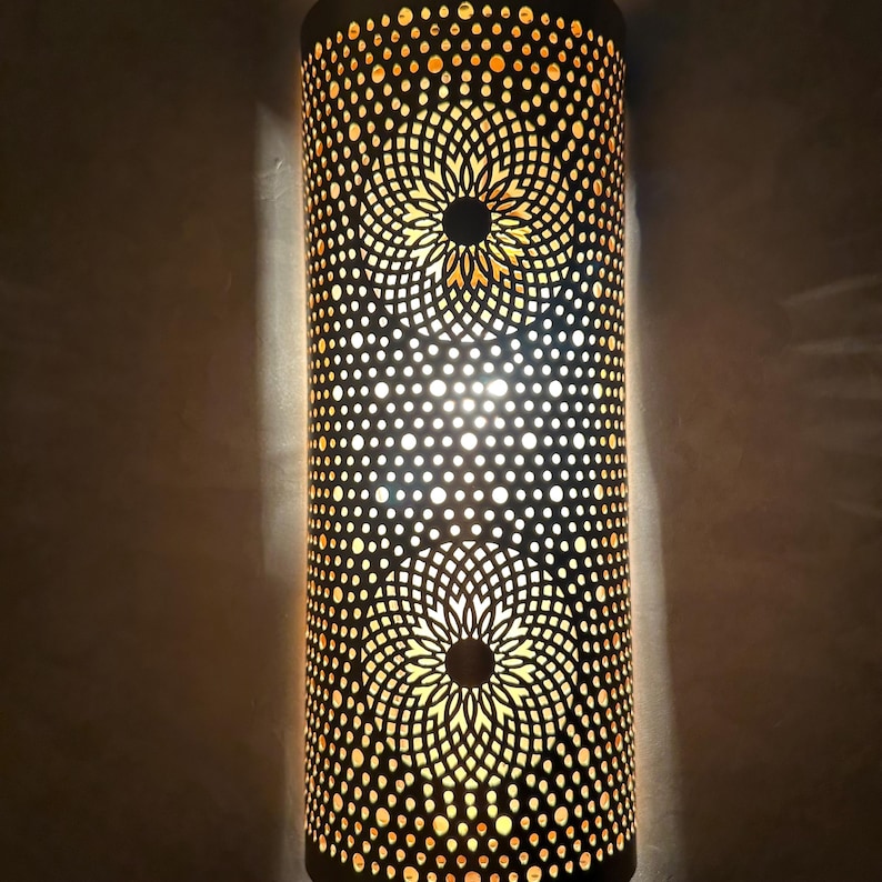 Order by Size : Moroccan handmade sconce brass wall light ( Talia )