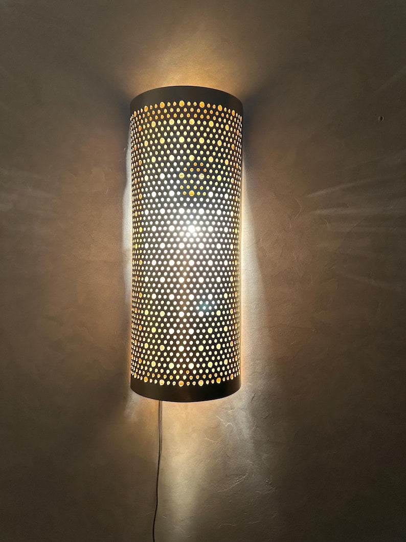 Order by Size : Moroccan handmade sconce brass wall light ( Lamees )