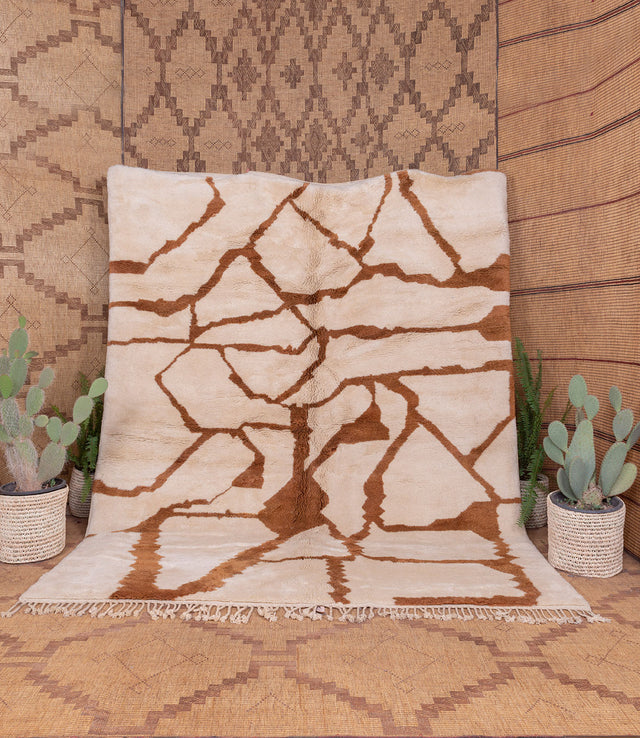 Order by Size: Moroccan Mrit Rug (Fatima)