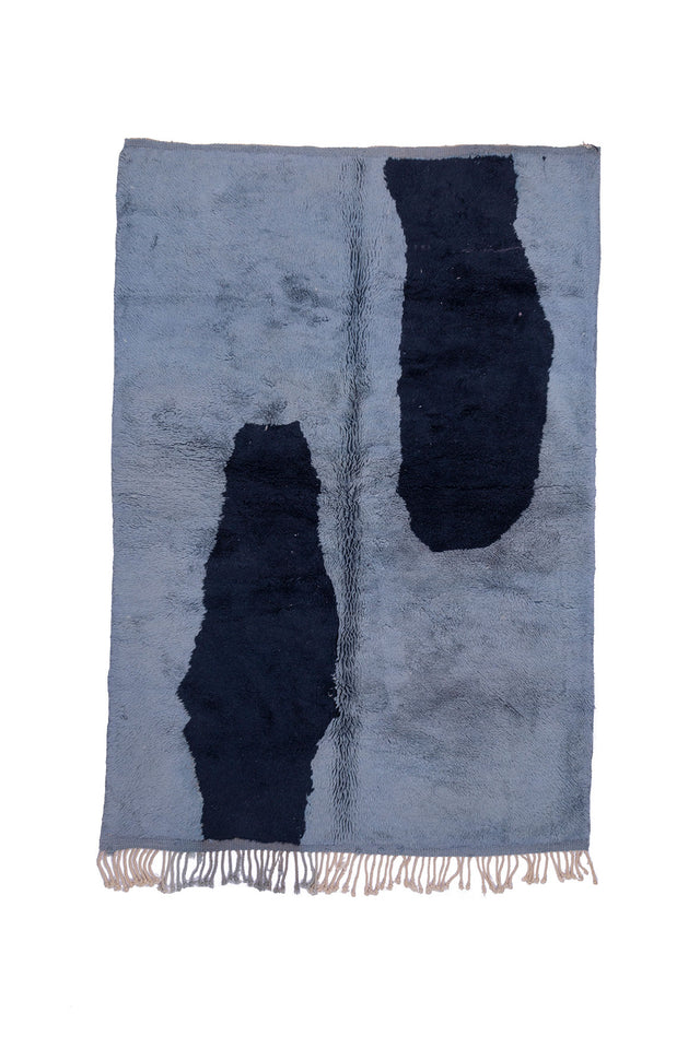 Order by Size: Moroccan Hand-Knotted Mrit Rug (Hajiba)
