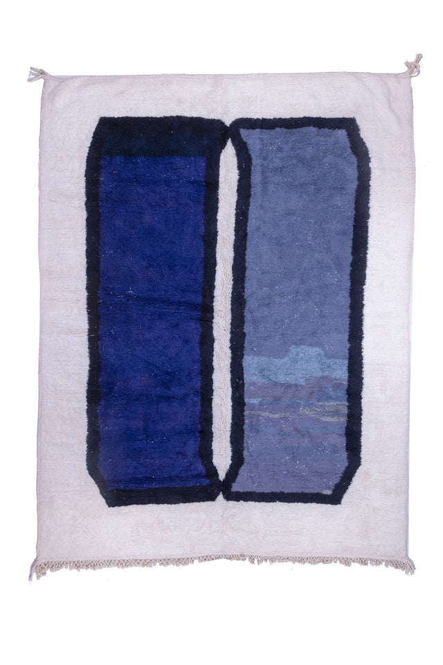 Order by Size: Moroccan Mrit Rug (Salma)