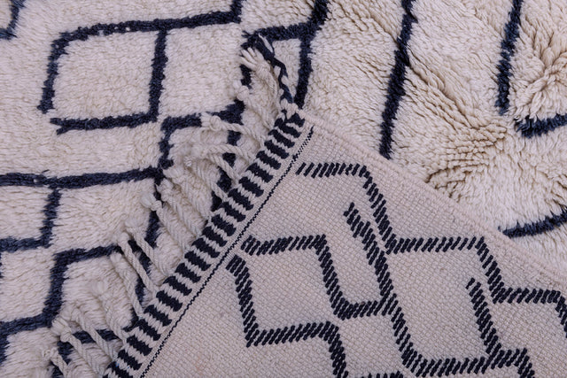 Order by Size: Moroccan Hand-Knotted Mrit Rug (Louna)