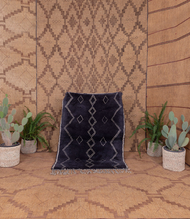 Order by Size: Moroccan Mrit Rug (Narjis)
