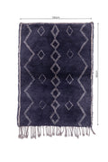 Order by Size: Moroccan Mrit Rug (Narjis)