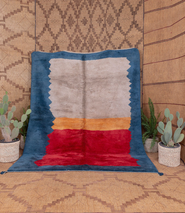 Order by Size: Moroccan Mrit Rug (Nermine)