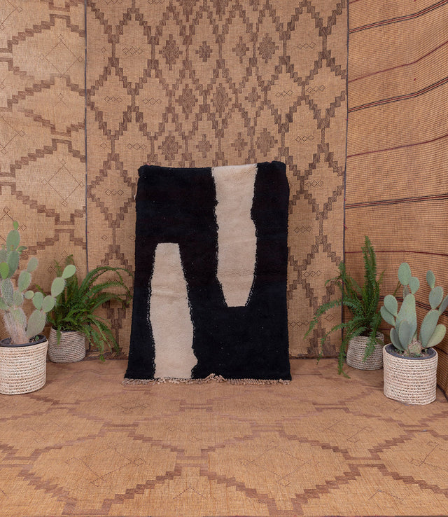 Order by Size: Moroccan Hand-Knotted Mrit Rug (Arkida)