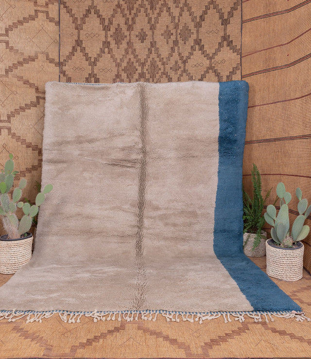Order by Size: Moroccan Hand-Knotted Mrit Rug (Firdaws)