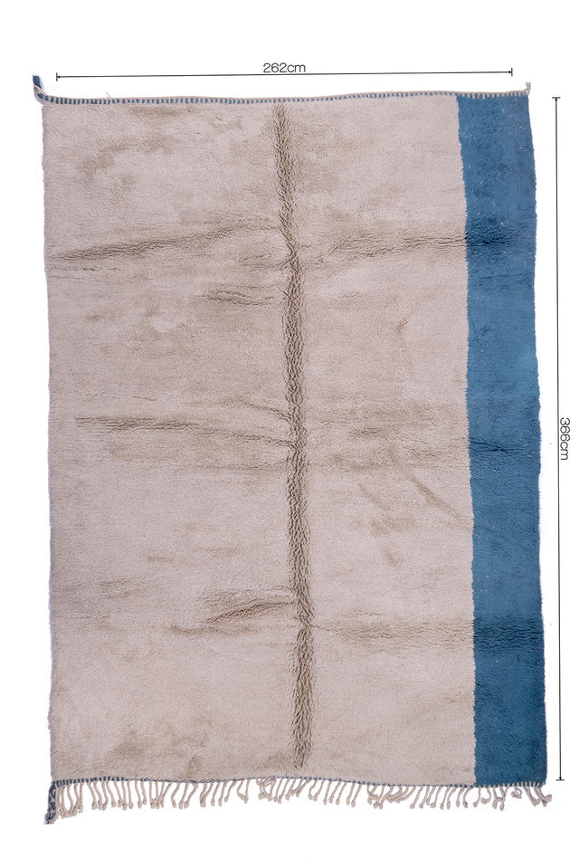Order by Size: Moroccan Hand-Knotted Mrit Rug (Firdaws)