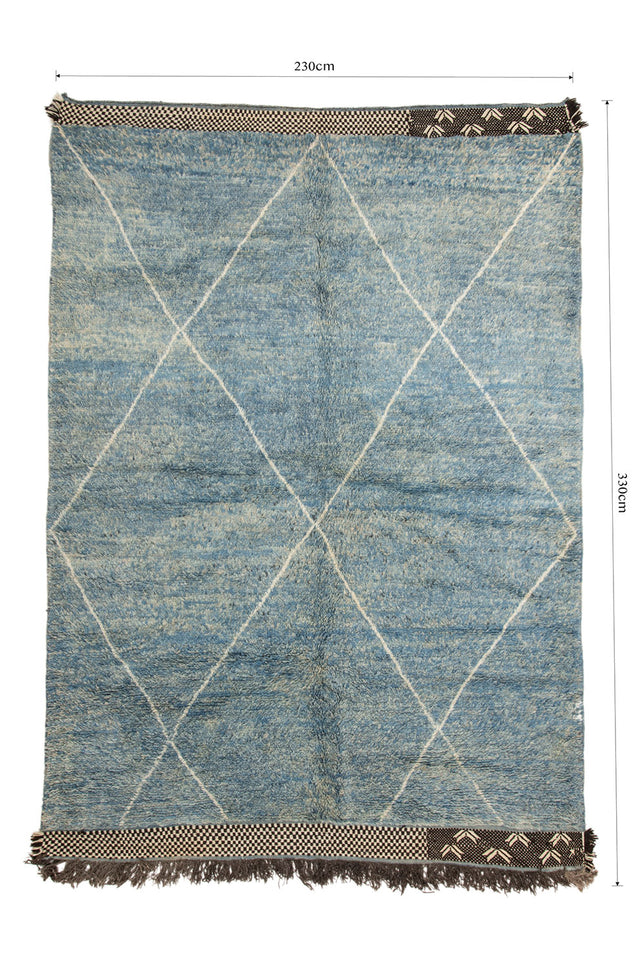 Order by Size: Moroccan Mrit Rug (Igenwane)