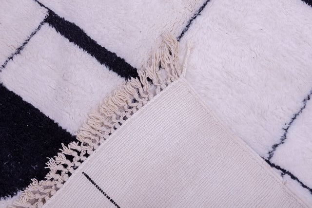 Order by Size: Moroccan Hand-Knotted Mrit Rug (Farah)