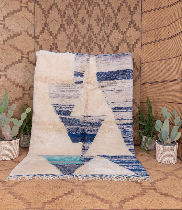 Order by Size: Moroccan Mrit Rug (Karima)