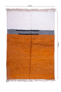 Order by Size: Moroccan Hand-Knotted Mrit Rug (Majda)