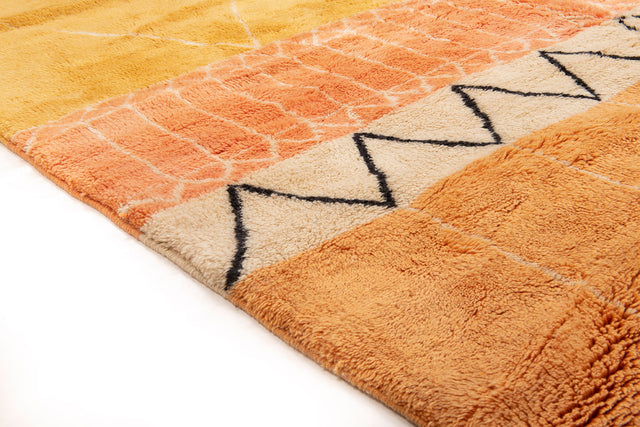 Order by Size: Moroccan Hand-Knotted Mrit Rug (Mounia)