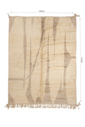 Order by Size: Moroccan Mrit Rug (Jamila)