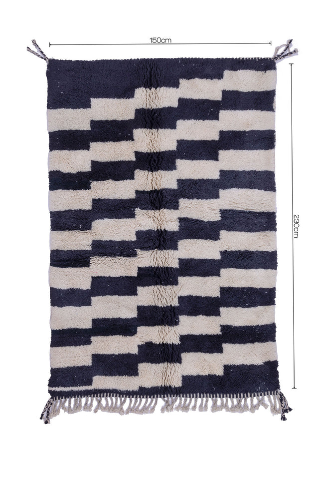 Order by Size: Moroccan Mrit Rug (Kawtar)