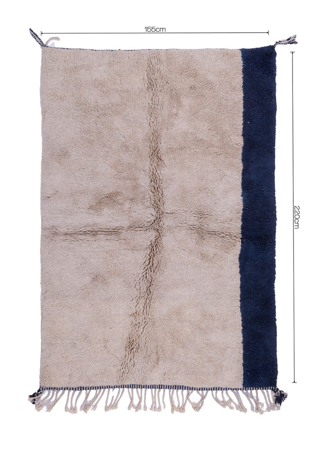 Order by Size: Moroccan Hand-Knotted Mrit Rug (Soumaya)
