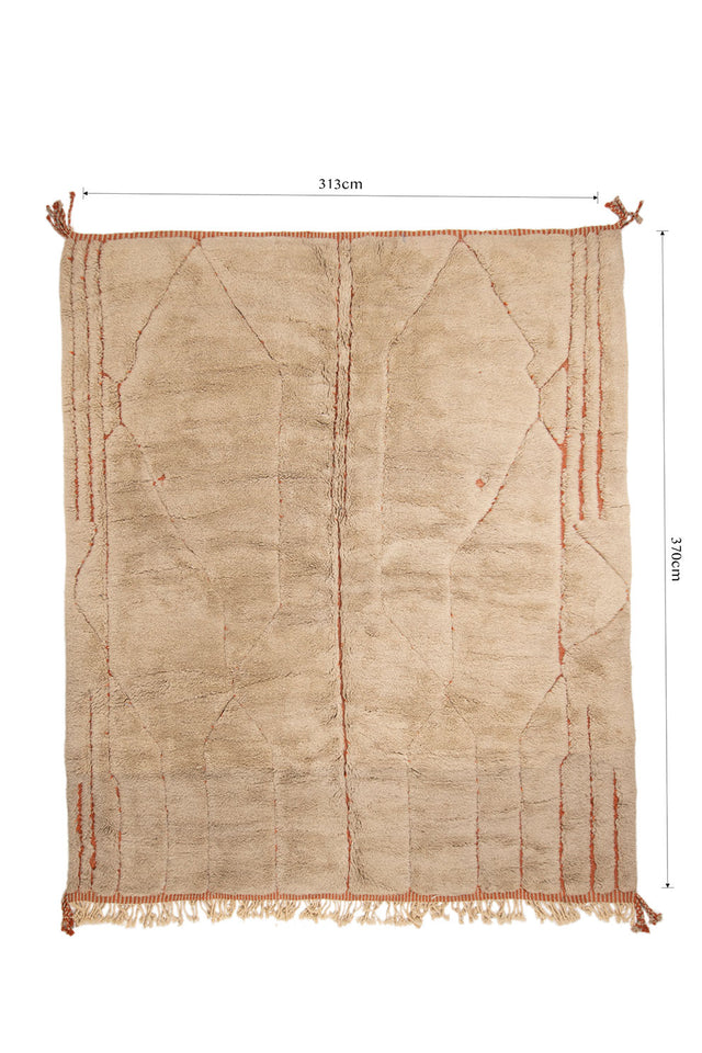 Order by Size: Moroccan Mrit Rug (Akal)