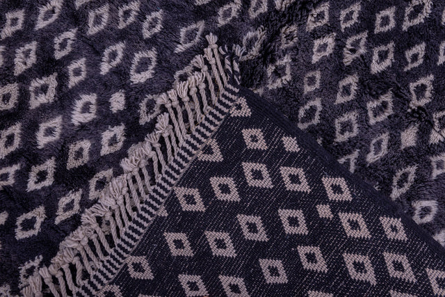 Order by Size: Moroccan Hand-Knotted Mrit Rug (Farida)