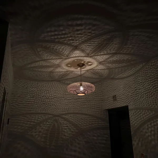 Order by Size : Moroccan handmade brass Ceiling pendant light  ( Najwa )