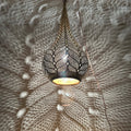 Order by Size : Moroccan Handmade Brass Ceiling Pendant Light (Kella)