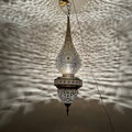 Order by Size : Moroccan Handmade Brass Ceiling Pendant Light (Ighil)