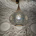Order by Size : Moroccan Handmade Brass Ceiling Pendant Light (Nuha)